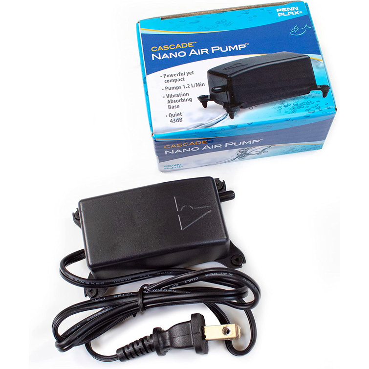 Penn Plax Cascade Nano Aquarium Air Pump For Small Fish Tanks Wayfair